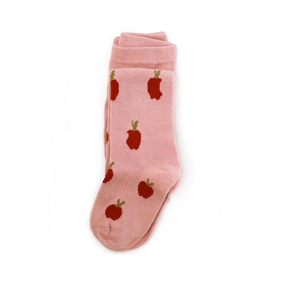 Apple Knit Tights-SOCKS, TIGHTS & LEG WARMERS-Little Stocking Co.-Joannas Cuties