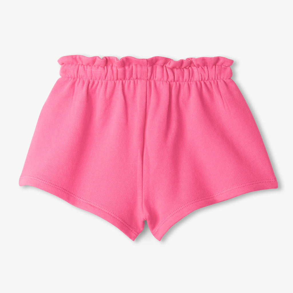 Baby & Toddler Girls Pink Paper Bag Shorts