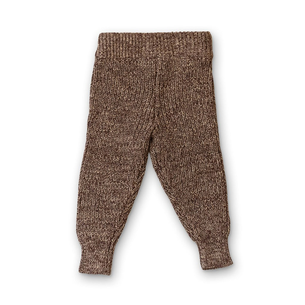 Cotton Kids Knit Pants - Bark-BOTTOMS-Goumikids-Joannas Cuties