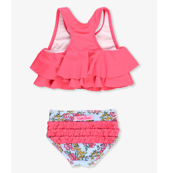 Confetti All Over Flounce Swimsuit