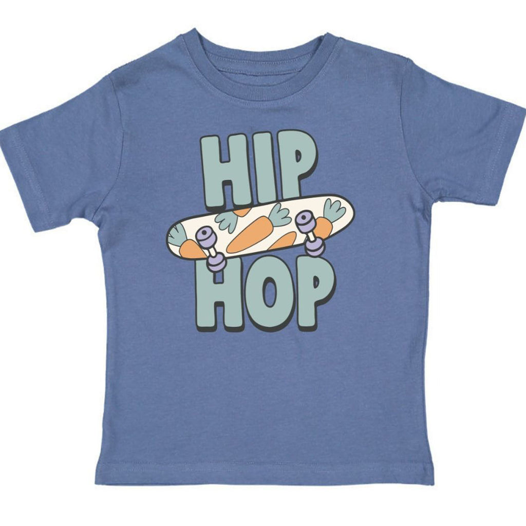 Hip Hop Skateboard Easter Short Sleeve T-Shirt-TOPS-Sweet Wink-Joannas Cuties