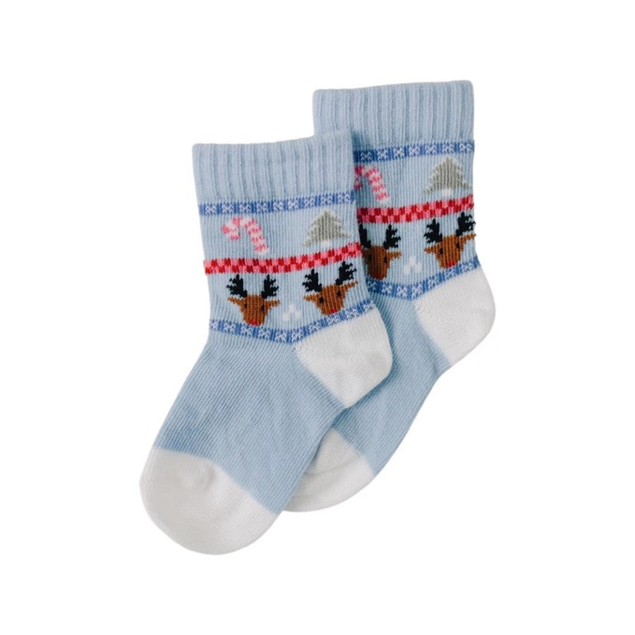 Holiday Christmas Socks-SOCKS, TIGHTS & LEG WARMERS-Olivia J-Joannas Cuties