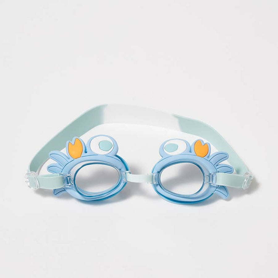 Mini Swim Goggles Sonny the Sea Creature Blue-SWIM GOGGLES-Sunnylife-Joannas Cuties