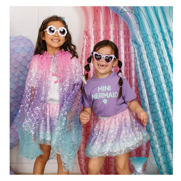 Mermaid Sparkle Sequin Cape