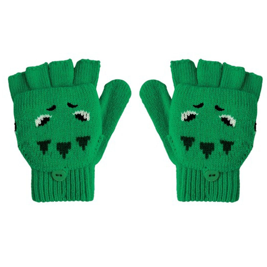 T-Rex Knitted Gloves-GLOVES & MITTENS-Rockahula Kids-Joannas Cuties