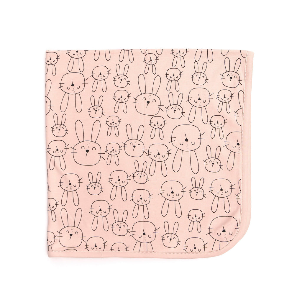 Baby Blanket - Dusty Rose - Tun Tun - joannas-cuties