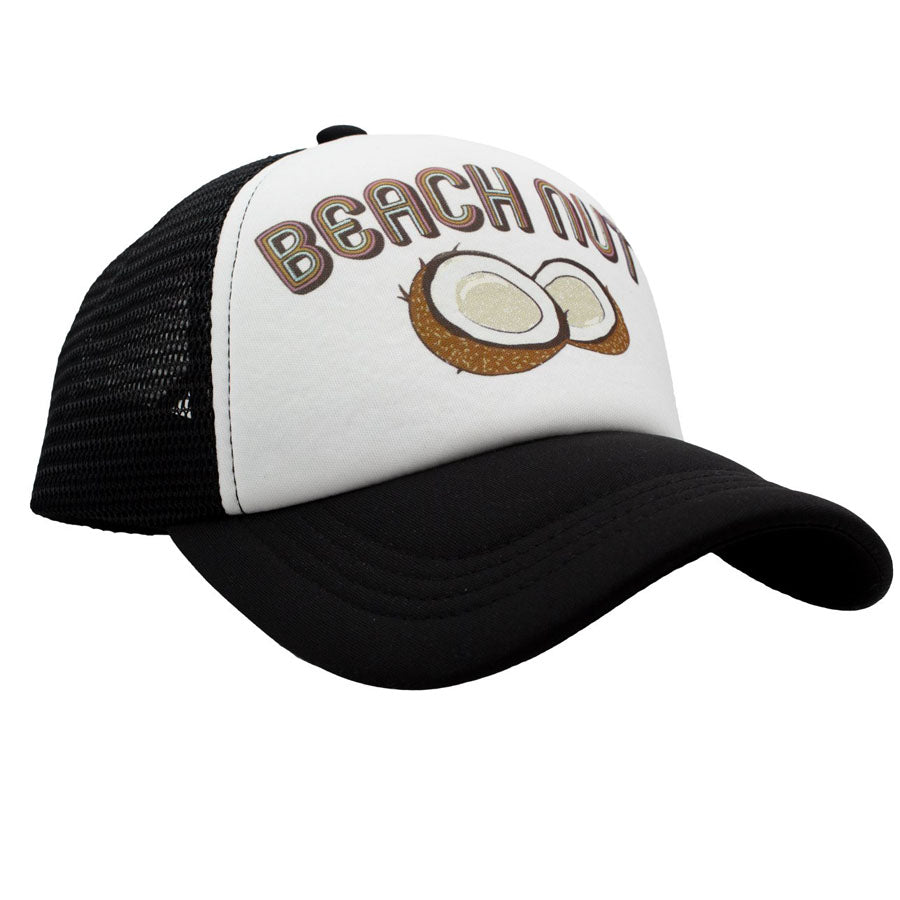 Beach Nut Trucker Hat-HATS & SCARVES-Feather 4 Arrow-Joanna's-Cuties