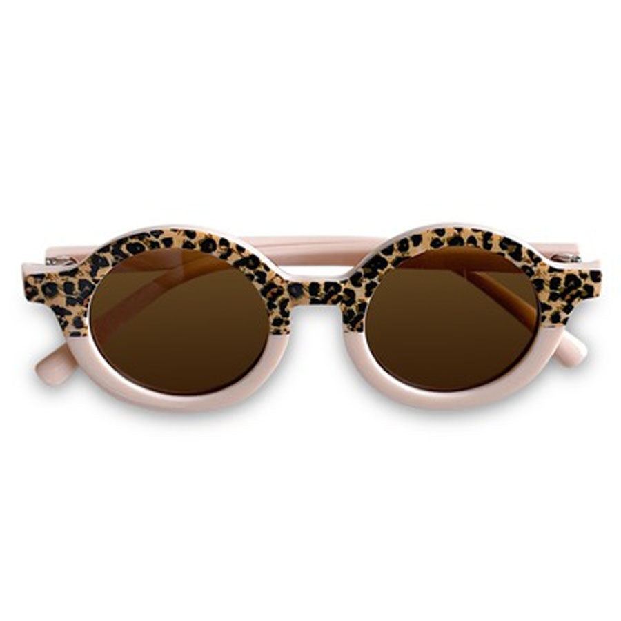 Cheetah UV400 Kids Sunglasses - Blush-SUNGLASSES-Miminoo-Joannas Cuties