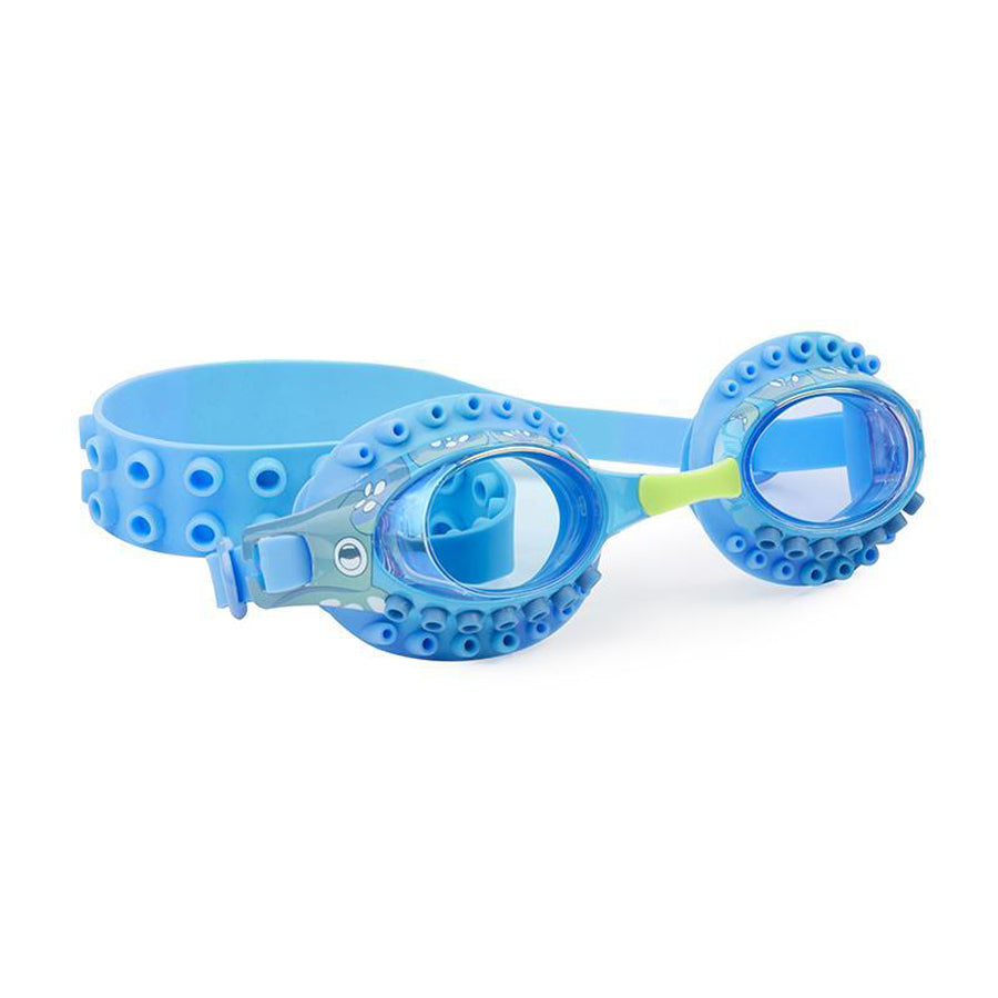 Clam Bake Blue Scungilli Swim Goggles-Bling2O-Joanna's Cuties