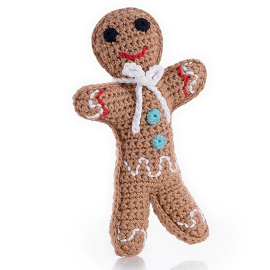 Gingerbread Rattle-Pebble-Joanna's Cuties