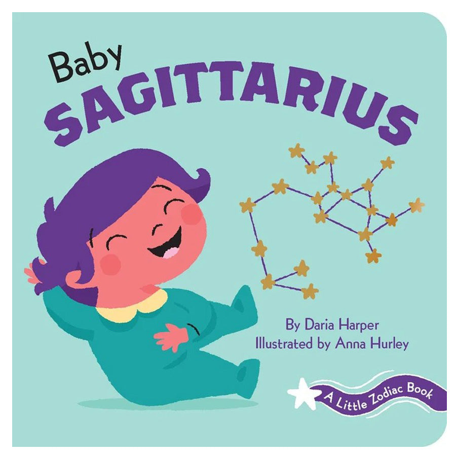 A Little Zodiac Book - Baby Sagittarius-Chronicle Books-Joanna's Cuties