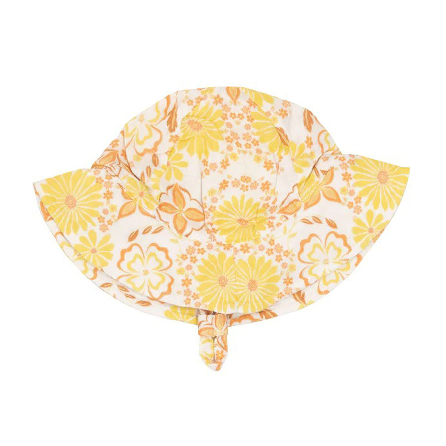 Sunhat - Golden Surf Floral-SUN HATS-Angel Dear-Joannas Cuties