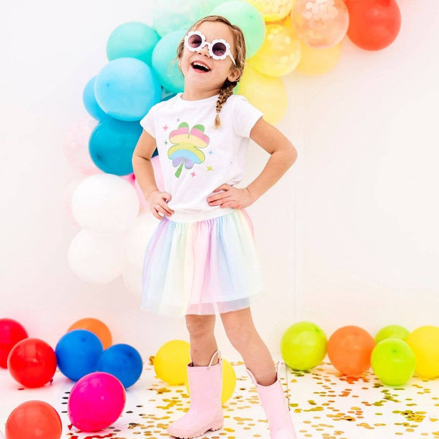 Rainbow Ombre Tutu-DRESSES & SKIRTS-Sweet Wink-Joannas Cuties