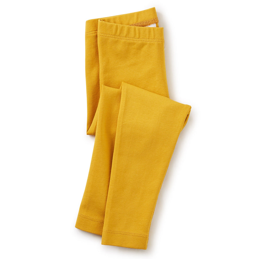 Solid Baby Leggings - Golden Yellow-Tea-Joanna's Cuties
