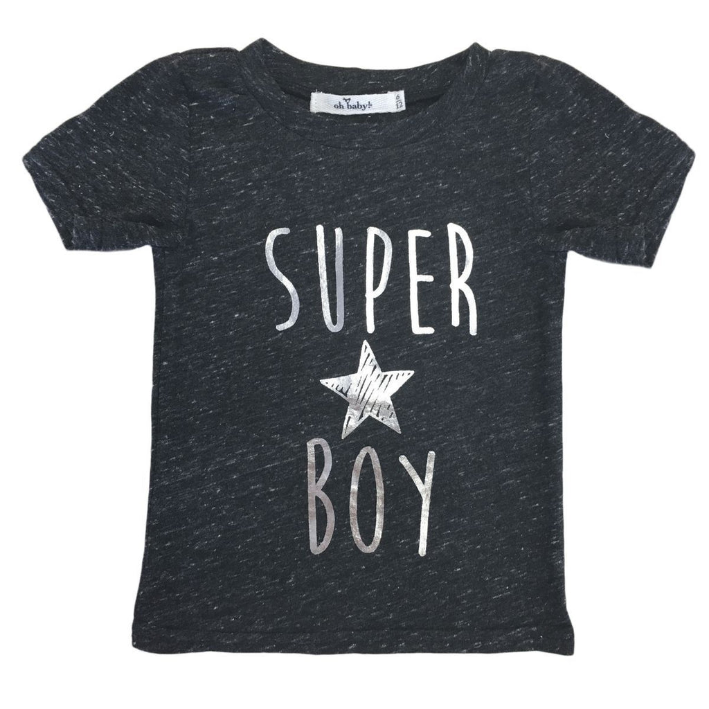 "Super Boy" SF James Dean Tee - Oh Baby - joannas-cuties