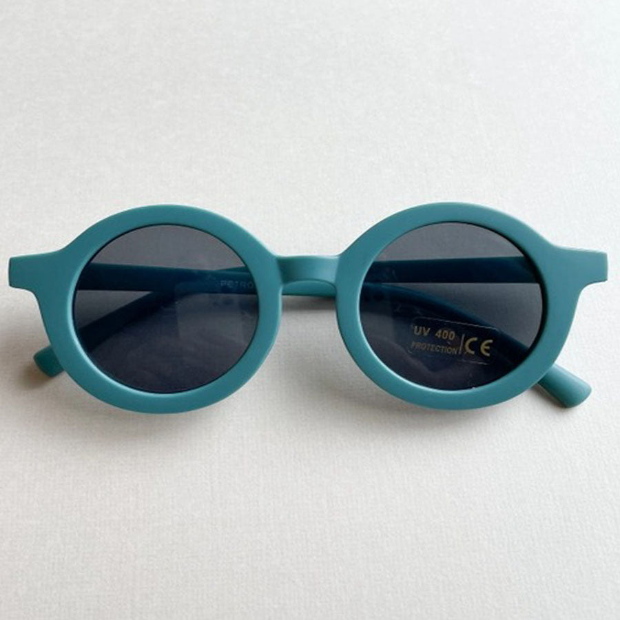 Sustainable Kids Sunglasses UV400 - Petroleum-SUNGLASSES-Miminoo-Joannas Cuties