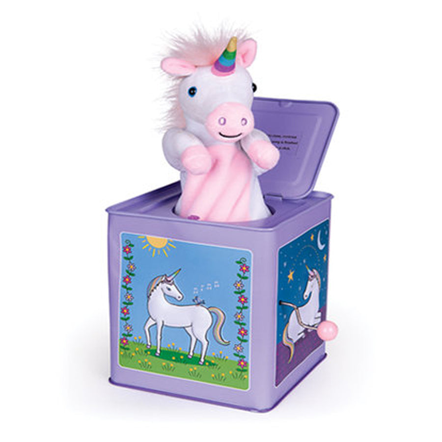 Unicorn Jack In The Box - Jack Rabbit Creations - joannas-cuties