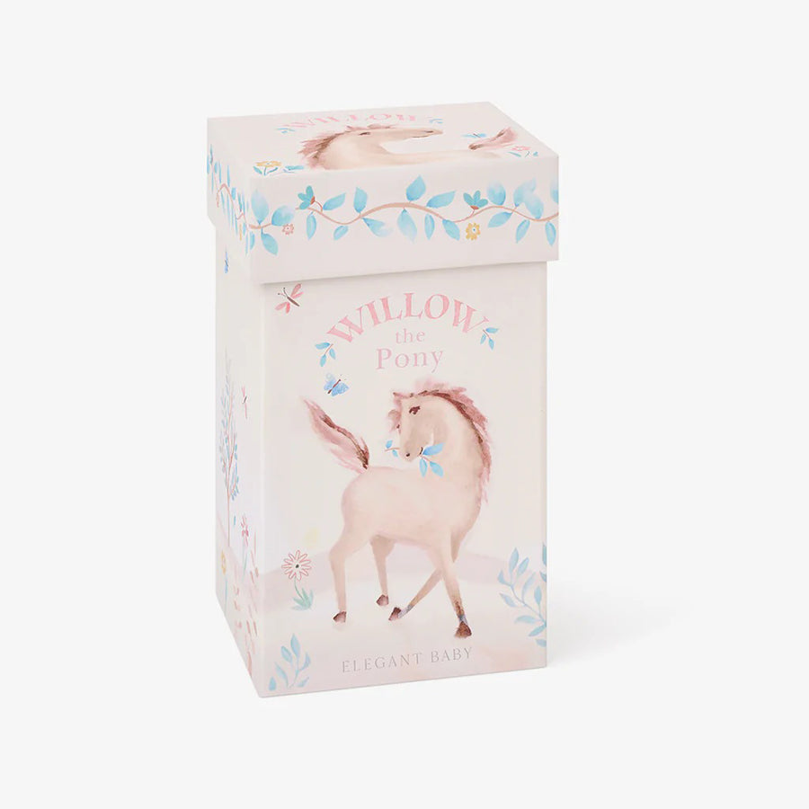 Willow The Linen Toy Pony - 10"-SOFT TOYS-Elegant Baby-Joannas Cuties