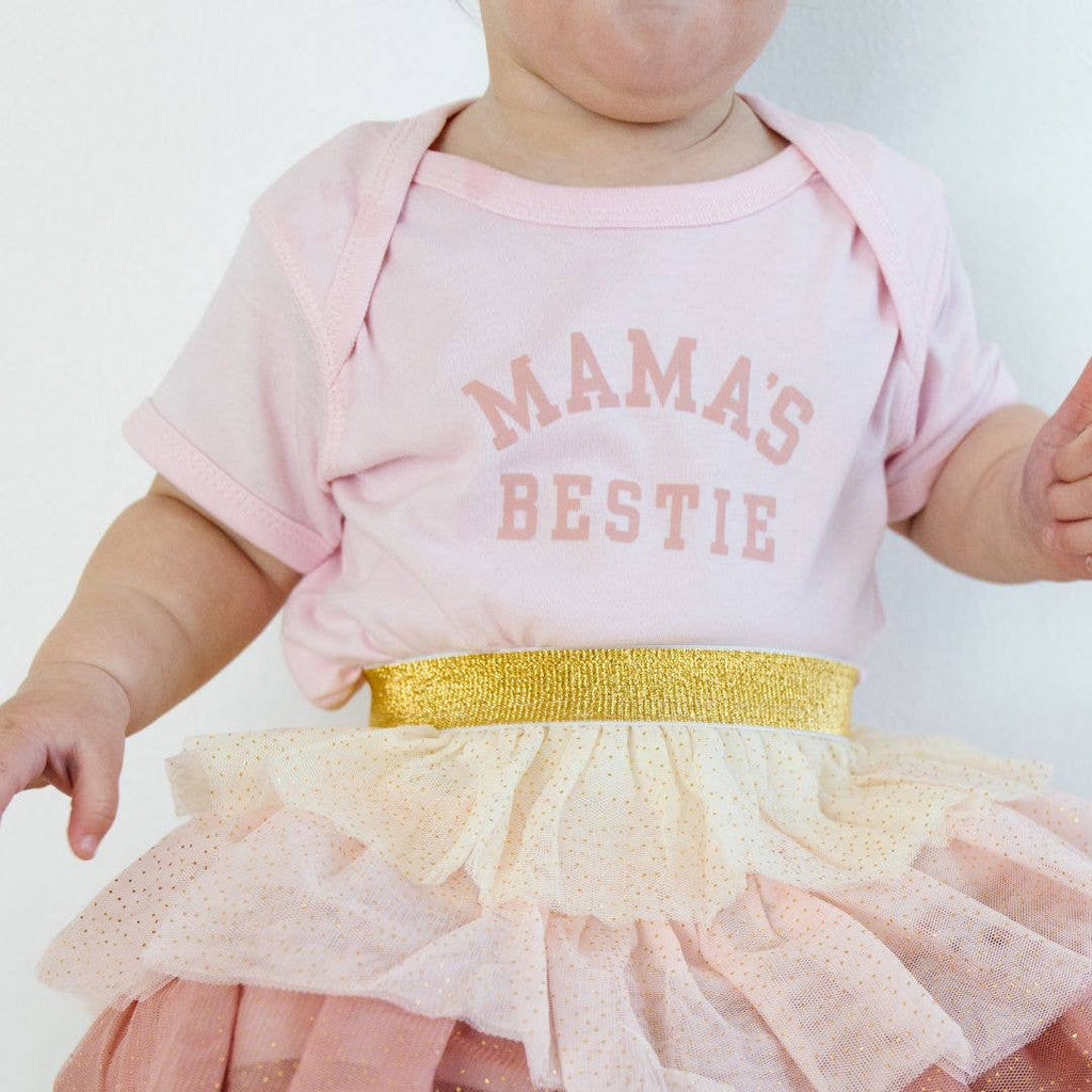 Mama's Bestie Short Sleeve Bodysuit