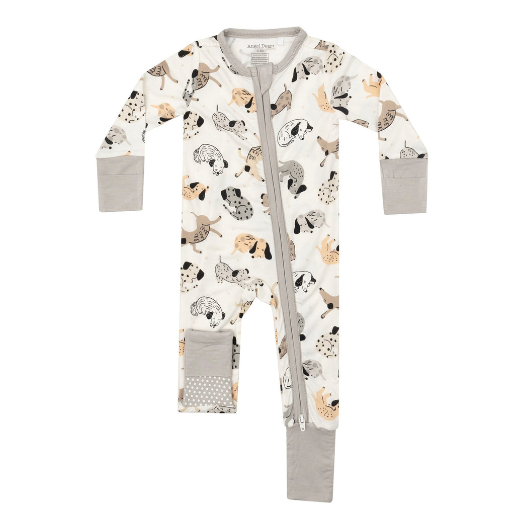 2 Way Zipper Romper - Cozy Pups