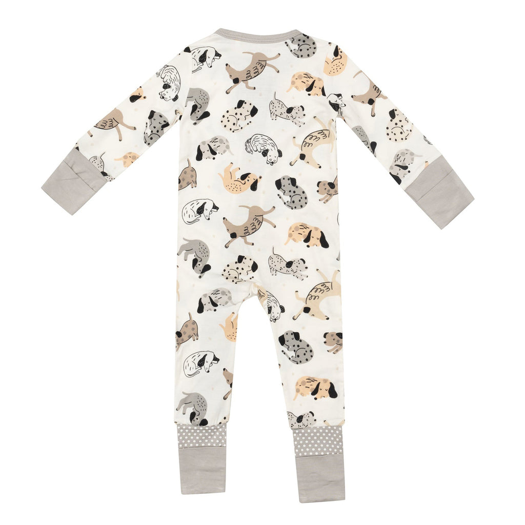 2 Way Zipper Romper - Cozy Pups