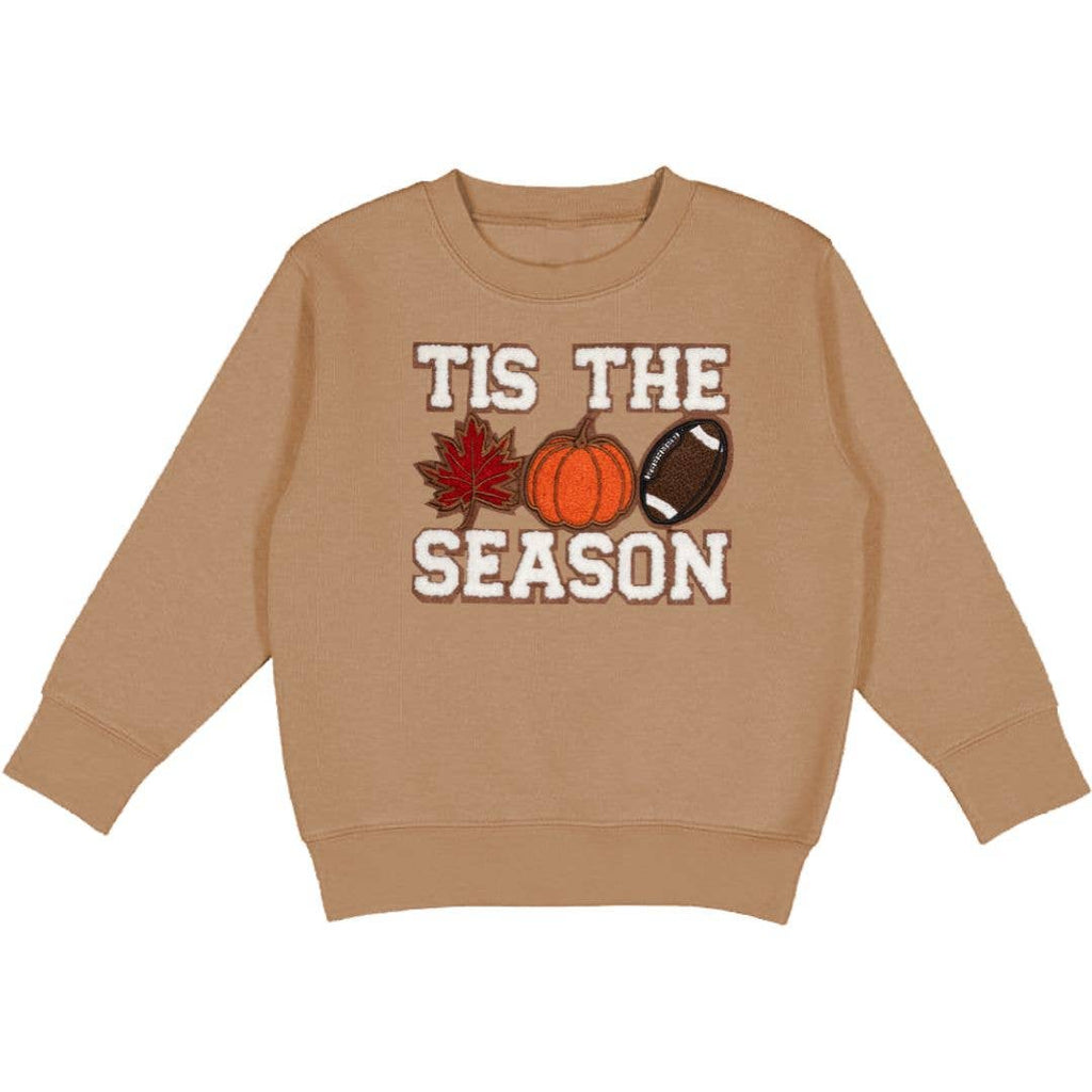 Tis The Season Pumpkin Patch Sweatshirt - Kids Fall Crewneck