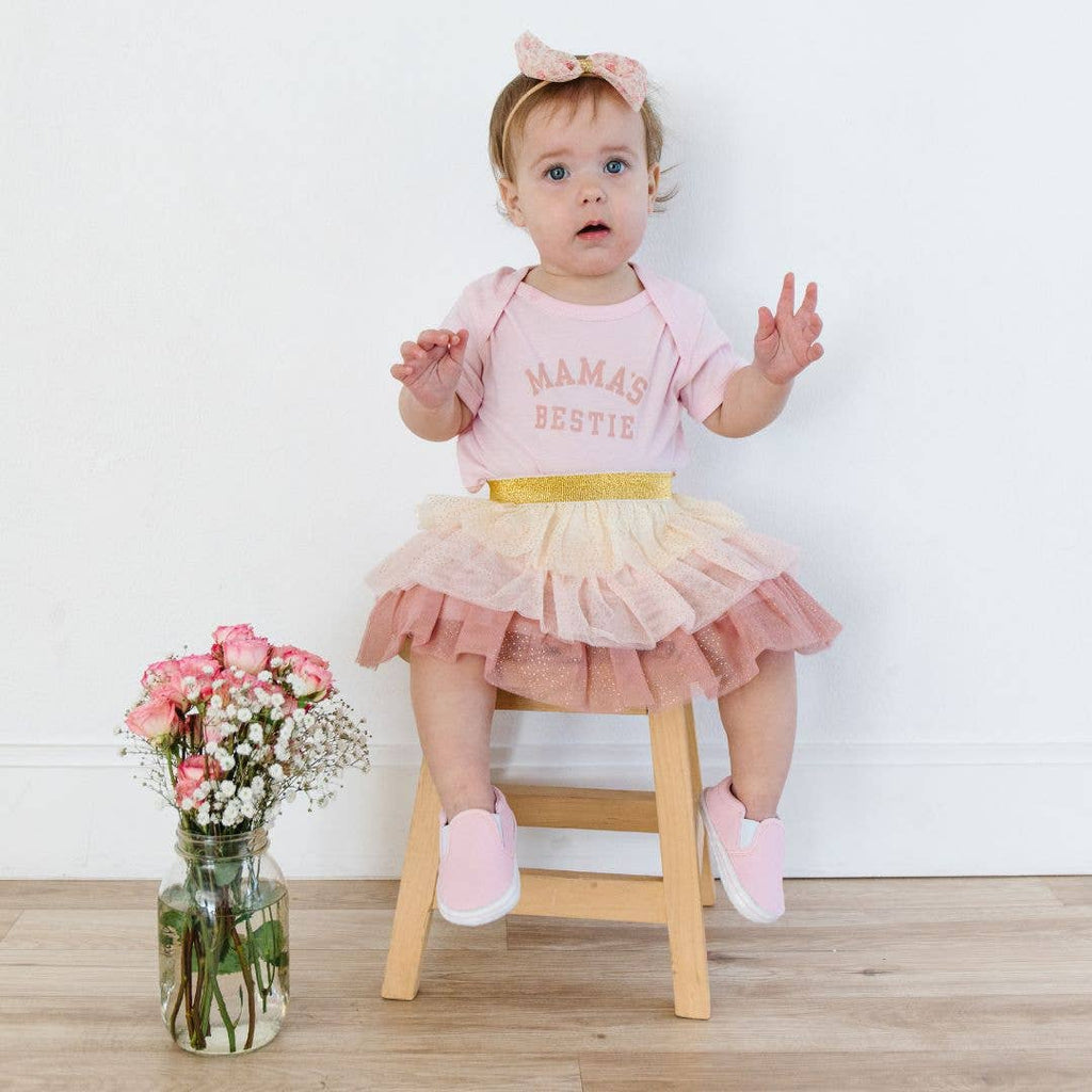 Mama's Bestie Short Sleeve Bodysuit