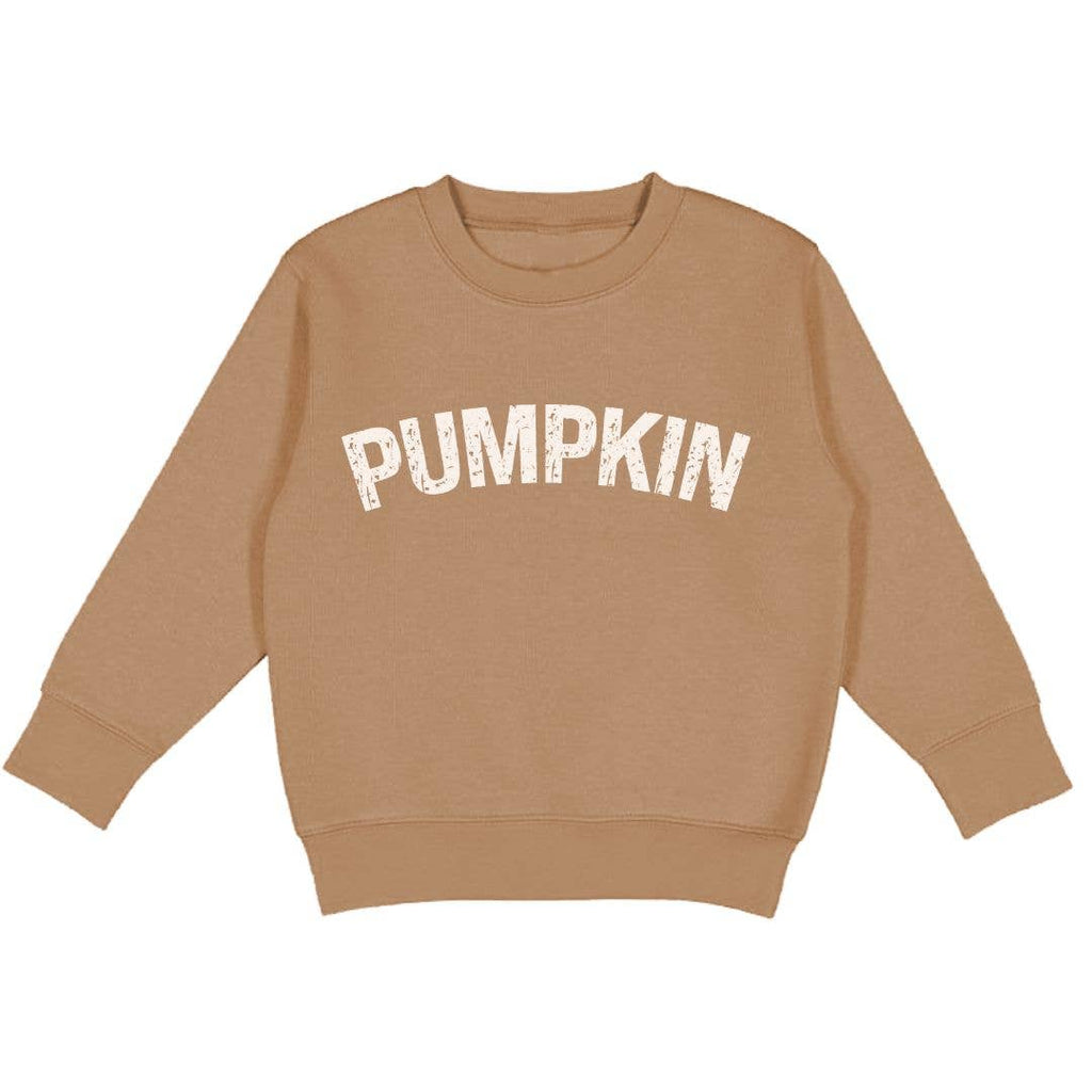 Pumpkin Sweatshirt - Mocha