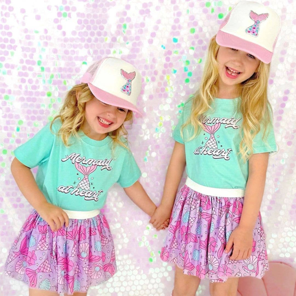 Mermaid Tail Patch Trucker Hat