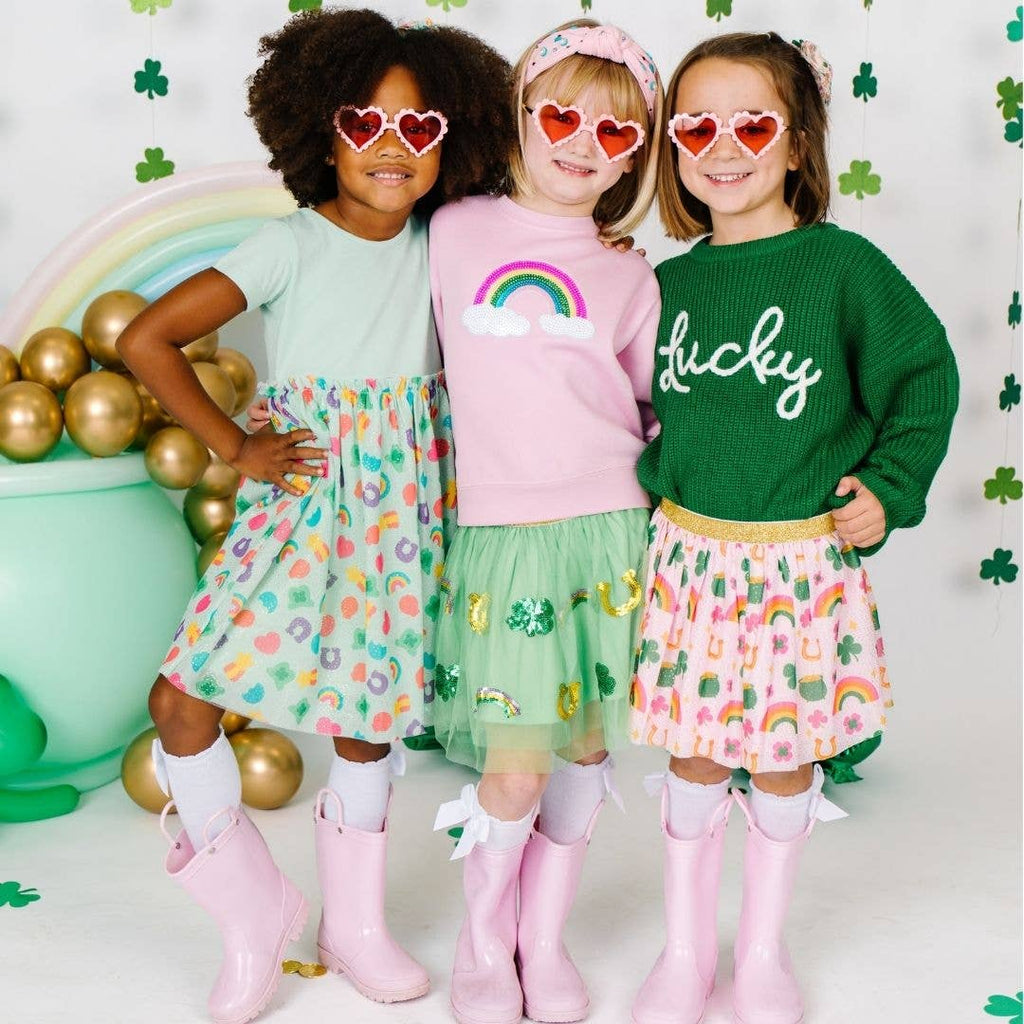 Lucky Charm St. Patrick's Day Gemstone Headband - Kids