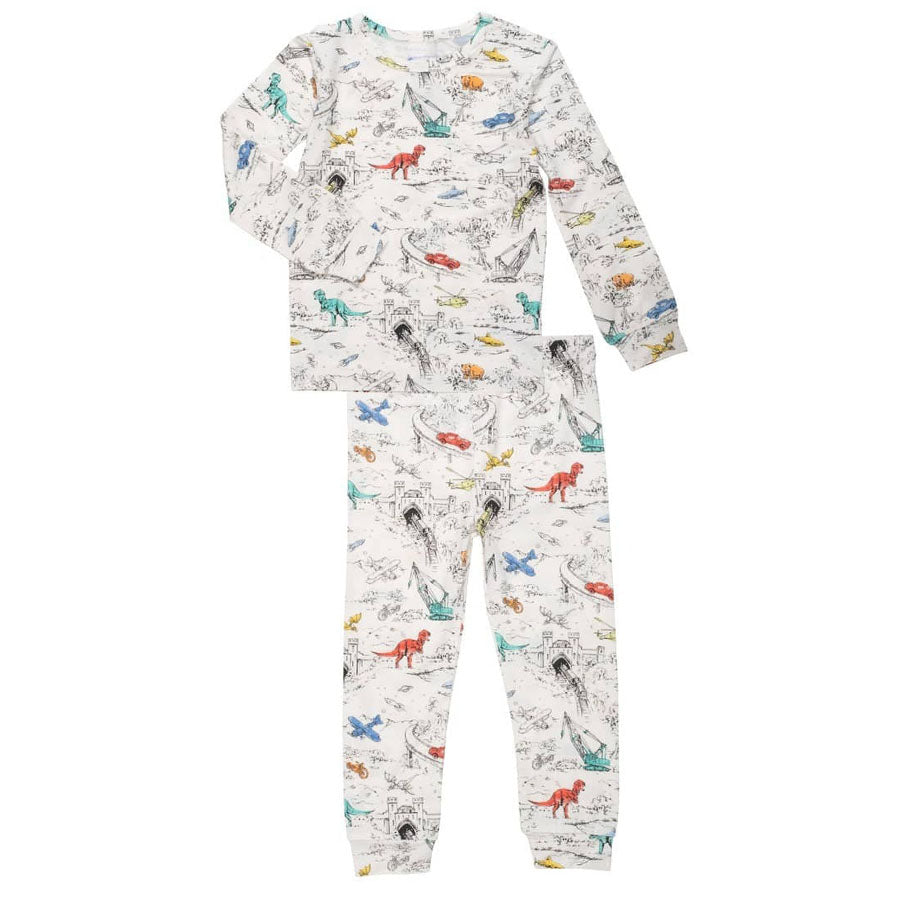 Adventure Quest Modal Pajama Long Sleeve Set-SLEEPWEAR-Magnetic Me-Joannas Cuties