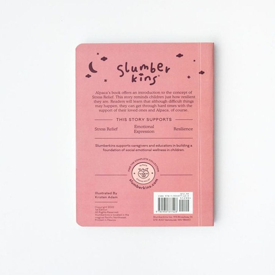 Alpaca Kin + Lesson Book - Stress Relief-SOFT TOYS-Slumberkins-Joannas Cuties