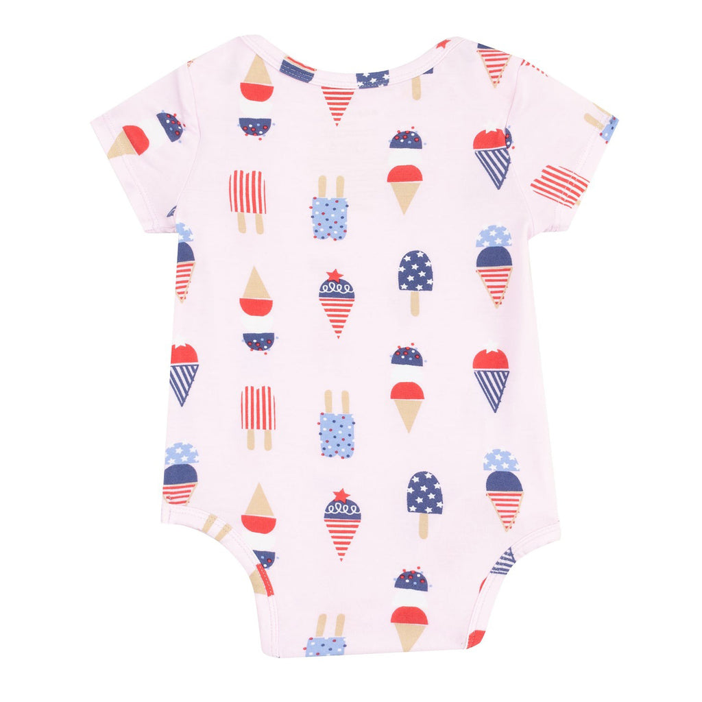 American Ice Cream S/S Bodysuit - Pink