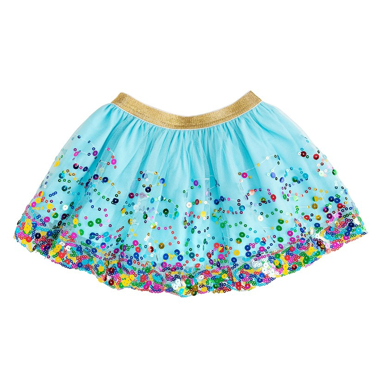 Sweet Wink Little and Big Girls Aqua Confetti Tutu Skirt - Aqua Sweet Wink Little and Big Girls Aqua Confetti Tutu Skirt - Aqua