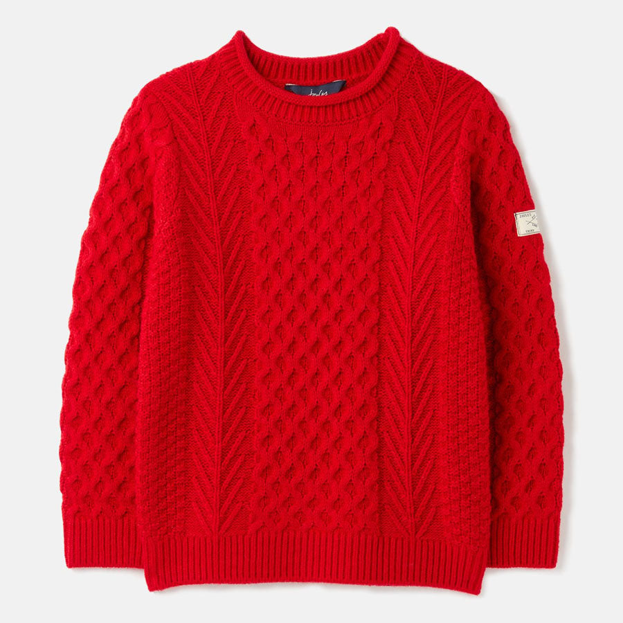 Aran Knit Sweater-CARDIGANS & SWEATERS-Joules-Joannas Cuties