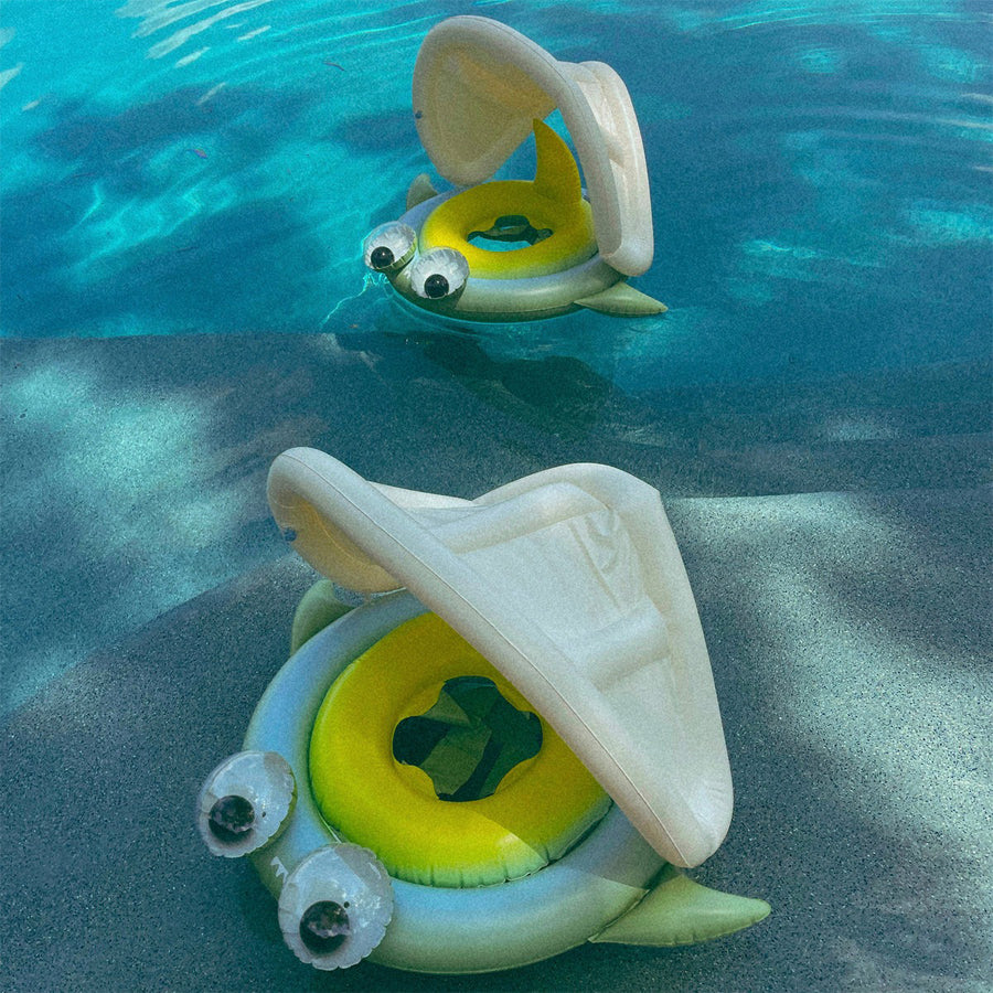 Baby Float Shark Tribe Khaki-TOYS-Sunnylife-Joannas Cuties