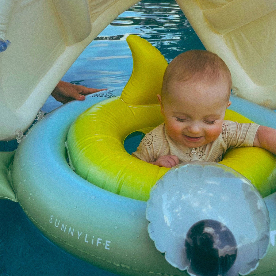 Baby Float Shark Tribe Khaki-TOYS-Sunnylife-Joannas Cuties