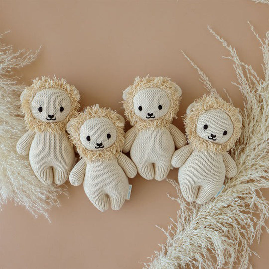 Baby Lion-SOFT TOYS-Cuddle + Kind-Joannas Cuties