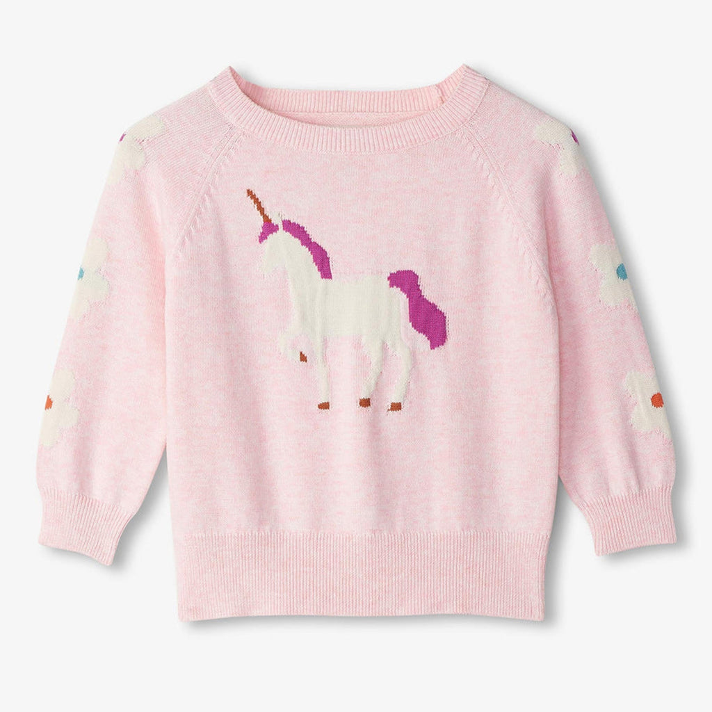 Baby & Toddler Girls Fall Unicorns Sweater