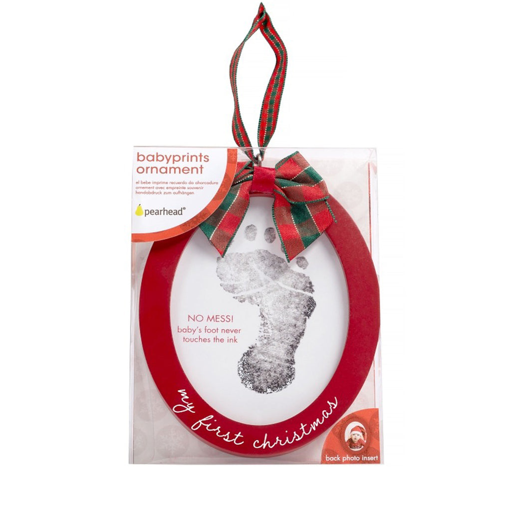 Babyprints Holiday Photo Ornament with Clean - Touch Ink Pad-DECOR-Pearhead-Joannas Cuties