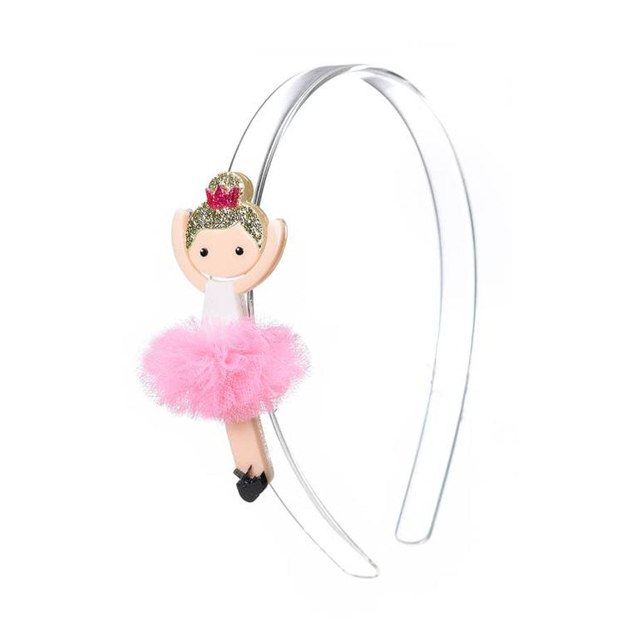 Ballerina Pink Headband-HEADBANDS-Lilies & Roses-Joannas Cuties