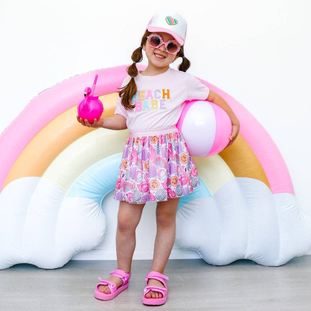 Beach Babe Patch Short Sleeve T-Shirt