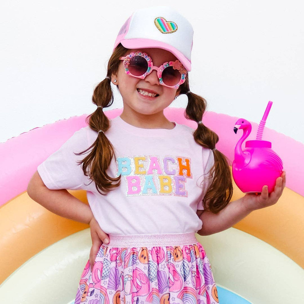 Beach Babe Patch Short Sleeve T-Shirt