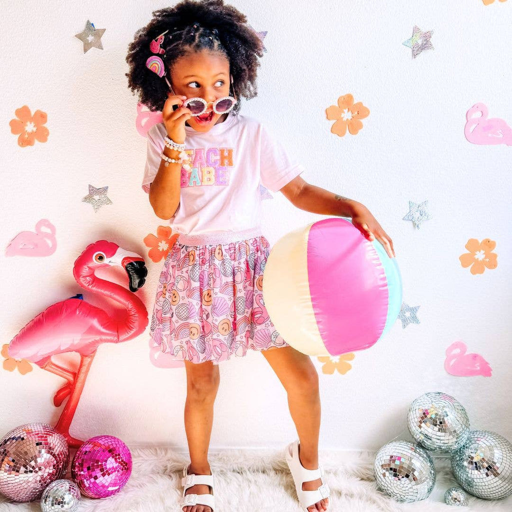 Beach Babe Patch Short Sleeve T-Shirt