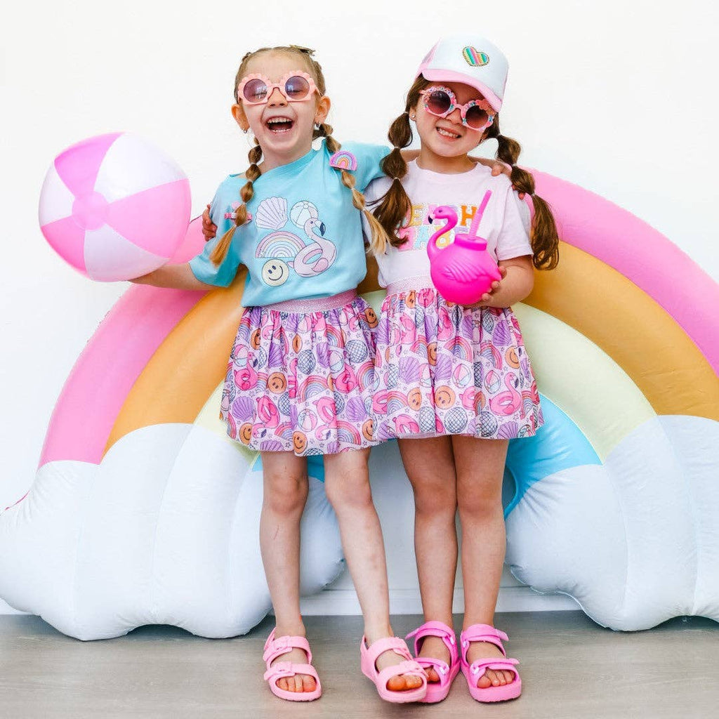 Beach Babe Patch Short Sleeve T-Shirt