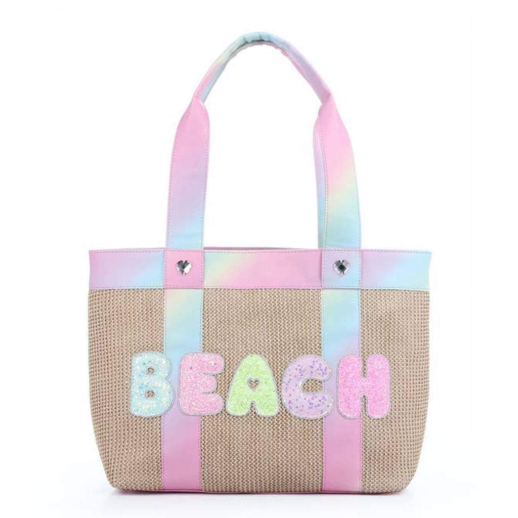 Beach Straw Tote Bag