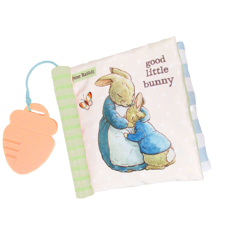 Beatrix Potter - Peter Rabbit Soft Book w Teether