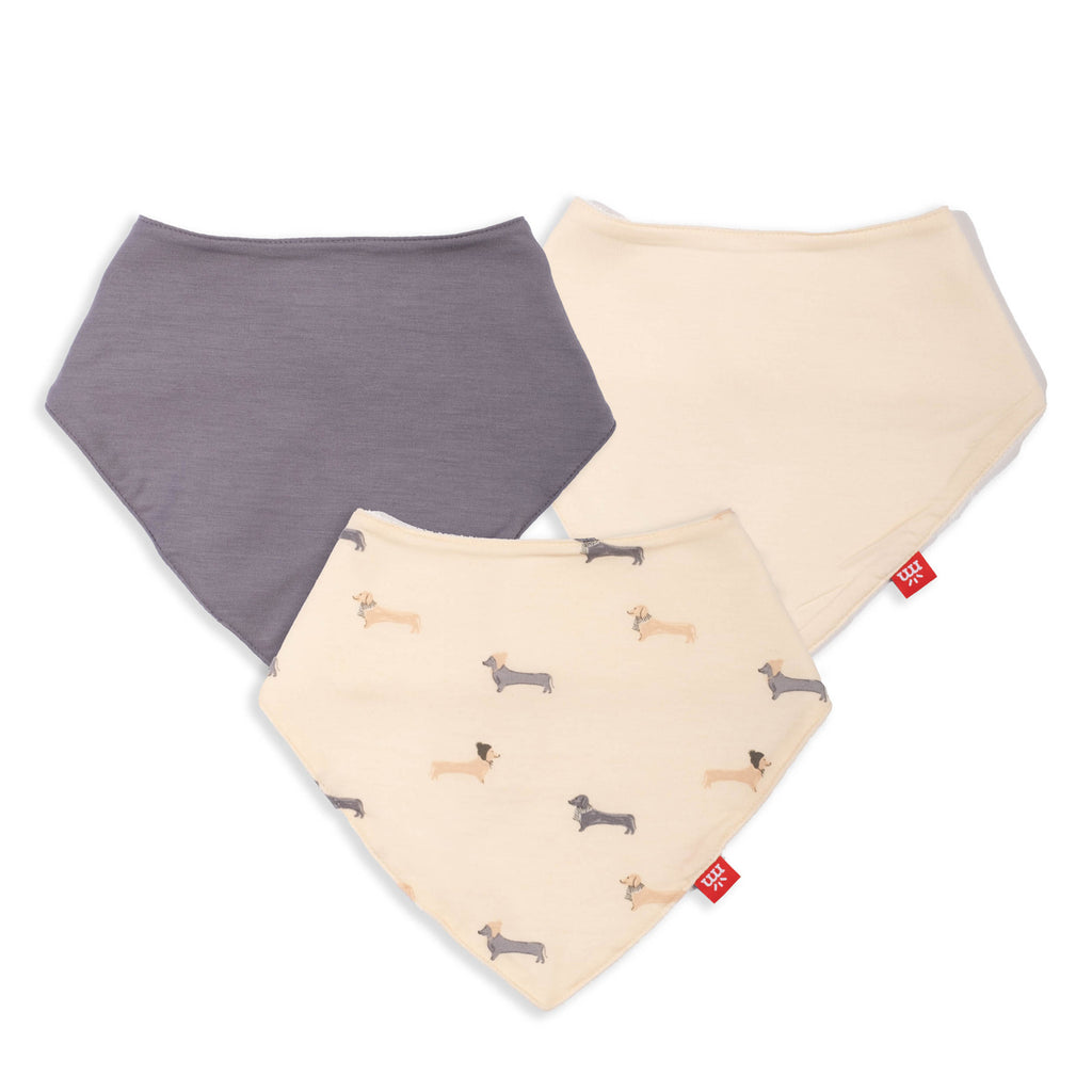 Beenie Von Weinie Bandana Bib 3-Pack