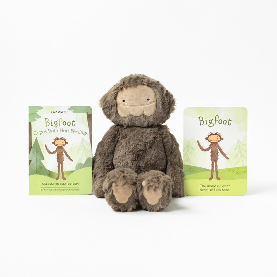 Bigfoot Kin Lesson Book - Self Esteem-SOFT TOYS-Slumberkins-Joannas Cuties