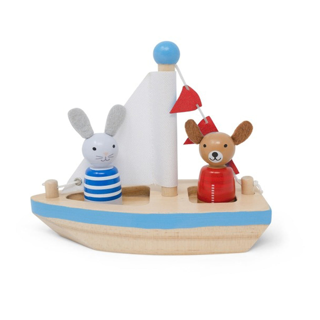 Boats & Buddies Bath Toy - Dog & Bunny